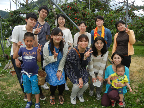 2013年6月　さくらんぼ狩り旅行！